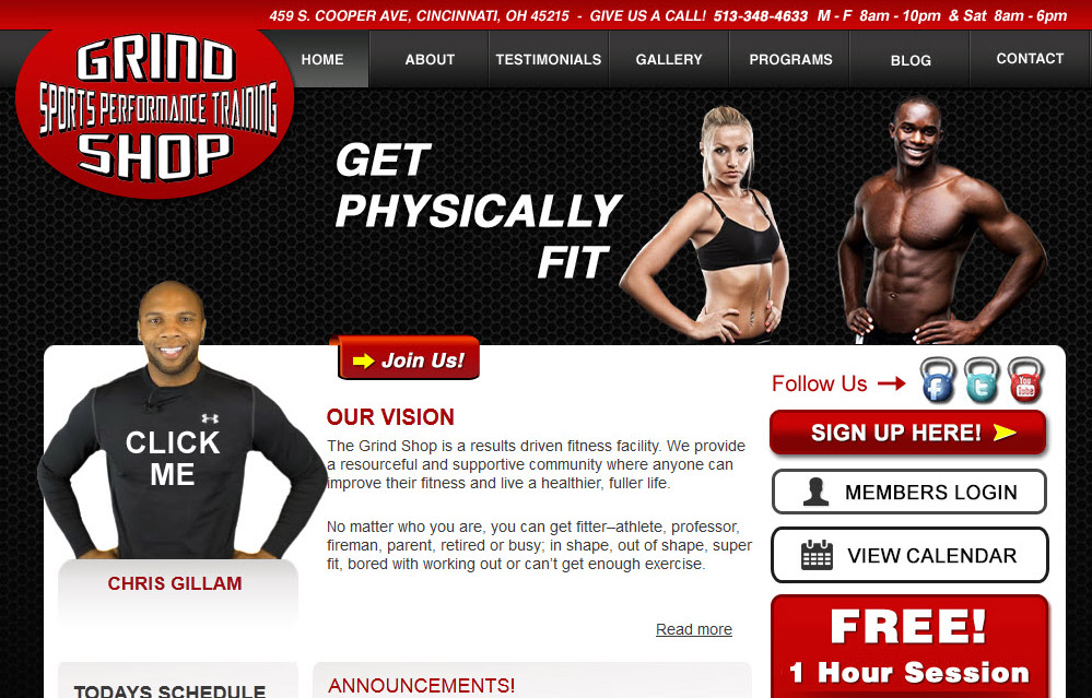 Website done by 1st Impressions Media